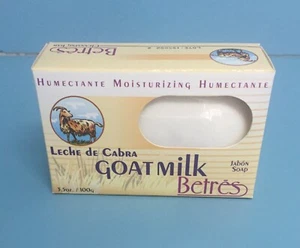 Sapone barretta detergente latte di capra Betres, 3,5 oz - Foto 1 di 10