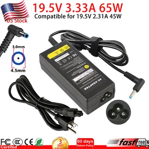 65W Power Adapter Laptop Charger for HP Stream 11 13 14 Series Power Supply - Picture 1 of 7
