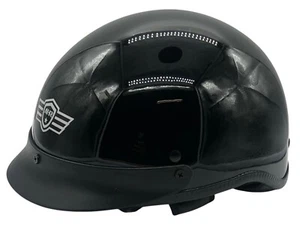 AHR Half Face Motorcycle Helmet DOT Approved Helmet for Motorbike Cruiser XL - Picture 1 of 11
