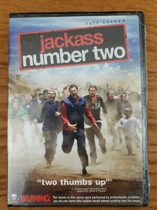 New, Jackass, Number Two (DVD,2006) Johnny Knoxville, Bam Margera, Steve-O - Picture 1 of 3