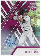 2017 PANINI ELITE EXTRA EDITION ASPIRATIONS ROYCE LEWIS RC AUTO SIGNATURE 17/100