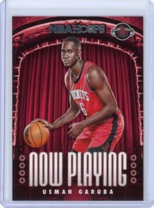 2021-22 NBA Hoops Usman Garuba RC Now Playing Rookie Houston Rockets - Picture 1 of 2
