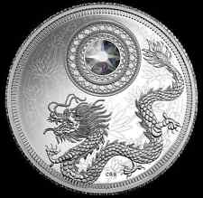 2016 Canada Silver Coin with Swarovski Crystal – Birthstones: April