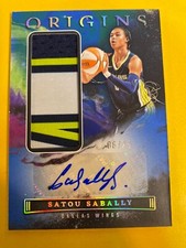 DA17601 2023 Panini Origins WNBA PATCH AUTO AUTOGRAPH Satou Sabally #06/25