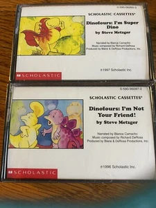 1996/97 Scholastic Cassette, I’m Super Dino, I’m Not Your Friend, Factory Sealed - Picture 1 of 2