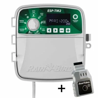 Controlador de zona Rain Bird ESP-TM2-8 y módulo Lnk Wifi aplicación Apple Android Alexa Foto 1 de 3