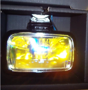( 1 ) Single Unit CATZ MSR Iridium Fog/Driving Light Fits PIAA KC Hella 12V 55W - Picture 1 of 8