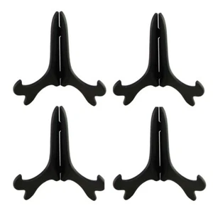 4 Pack 7 Inch Easels Plate Stand Picture Frame Holder for Home Office Wedding - Picture 1 of 7