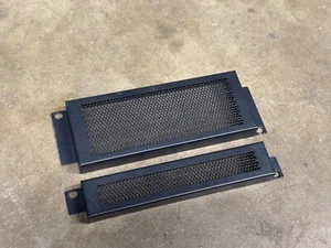 Odyssey Half-Rack Mountable and Raised Perforated Security Panels (2), 1U, 2U - Picture 1 of 2
