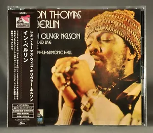 Leon THOMAS Oliver NELSON in Berlin 2018 JAPAN Plastic Jewel Cs CD CDSOL-45738 - Picture 1 of 10