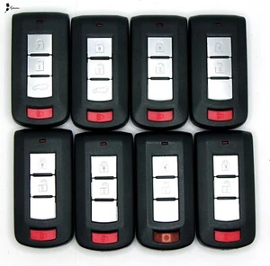 Mixed Lot x8 OEM Mitsubishi Mirage Smart Key Remotes TESTED - Picture 1 of 2