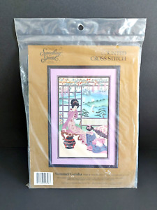 Summer Geisha No. 50348 Candamar Something Special Counted Cross Stitch Kit
