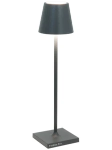Zafferano Poldina Pro Micro Rechargeable Table Lamp - Dark Grey - Picture 1 of 1