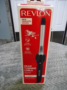 REVLON 3/4 PERFECT HEAT CERAMIC CURLING IRON 30 HEAT SETTINGS ^ - Picture 1 of 7