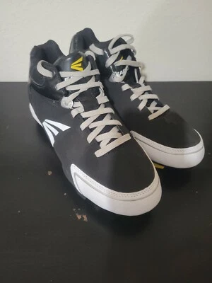 Botines de béisbol Easton Elite medianos ligeros negros talla 12 para hombre Foto 1 de 4