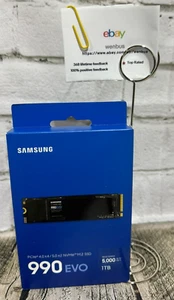 Samsung 990 EVO 1 TB Solid State Drive - M.2 2280 Internal - PCI Express NVMe - Picture 1 of 4