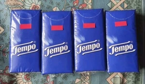 4x Tempo Taschentücher Servietten Weiß - Bild 1 von 3