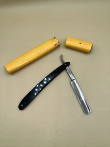 Vintage Antique Barber STRAIGHT RAZOR U.S. Gem - Picture 1 of 10