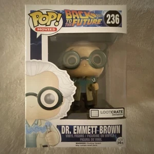 Funko Pop! Filme - Zurück in die Zukunft - Dr. Emmett Brown #236 exkl. Mit Protektor - Bild 1 von 6