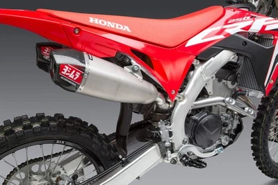 越野签名排气适用于本田 CRF250R 2020 - 2021 Slip-on RS-9T 银色 — 第 1/2 张图片