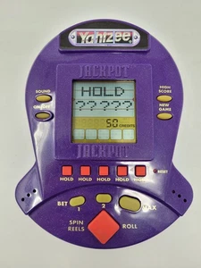 Yahtzee Jackpot Slots 1999 Hasbro Electronic Handheld Game Toy - Picture 1 of 2