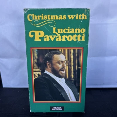 NEW-Christmas With Luciano Pavarotti (VHS, 1989) - Image 1 of 4