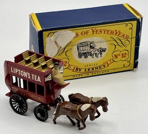 Horse Bus hippomobile 1899 - Matchbox Yesteryear Y-12 - 1959/66 - TBE - Foto 1 di 5