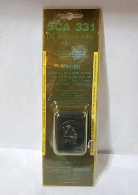 METZ - SCA 331 - FLASH ADAPTER - ADATTATORE per FLASH - Fotocamere MINOLTA - Image 1 of 3