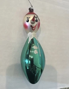 Vintage De Carlini Italian Hand Blown 5" Glass Ornament Pinocchio - Picture 1 of 4