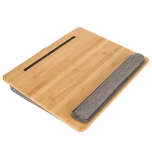 Lap Desk With Cushion Tilting Angle Comfortable Lightweight Portable Laptop D CB - Afbeelding 1 van 24