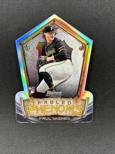2024 Bowman’s Best Paul Skenes Fabled Phenoms RC Die Cut Pirates Rookie 🔥 - Bild 1 von 2