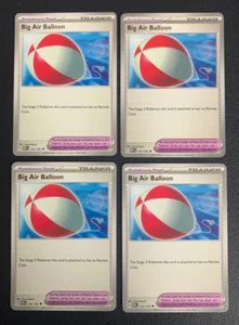 4x Big Air Balloon 155/165 x4 Scarlet & Violet 151 Pokemon TCG Playset NM - Picture 1 of 1