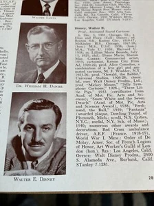 Who's Who in Los Angeles 1952-3 Armstrong Walt Disney Ronald Reagan Geneologie - Bild 1 von 12