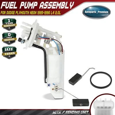 Electrical Fuel Pump Assembly for Dodge Plymouth Neon 1995 1996 L4 2.0L 25165644 - Image 1 of 4