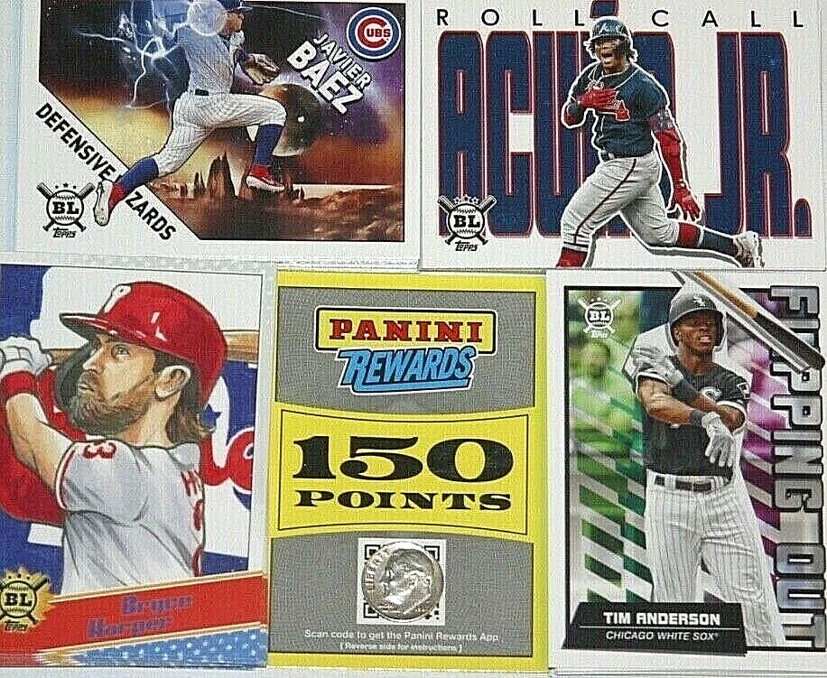 2020 Topps Big League Baseball Insert Singles   Pick From Drop Menu - Image 1 of 1