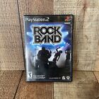 Rock Band Sony PlayStation 2 2007 PS2 Video Game Manual Included
