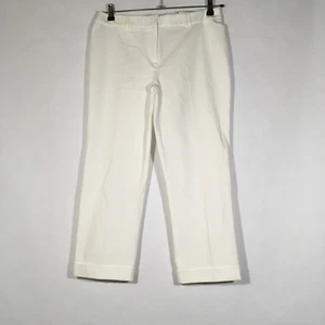 NEW Chicos Ultimate Fit Ankle Pants Womens $75 Straight Leg Cuffed Sz 0.5 S/6 - Picture 1 of 9