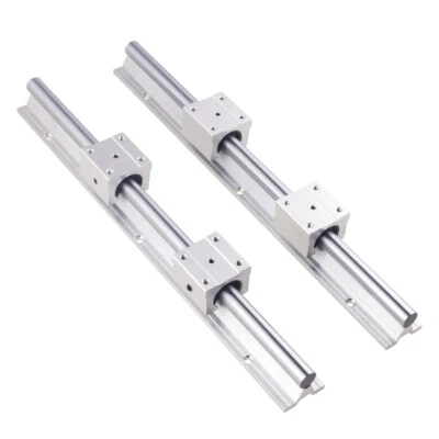 1/2 Set SBR12/16/20/25 Linear Rail shaft+SBR12/16/20/25UU Bearing Blocks CNC - Image 1 of 4