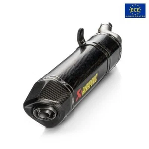 Akrapovic exhaust approved carbon fibre slip-on Honda NX500 2024 - Picture 1 of 4