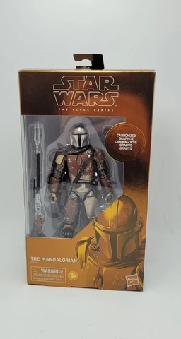 Star Wars The Black Series THE MANDALORIAN Cardbonized #94 6" Figure NIB Cover