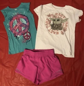 Mädchen SO & Star Wars Shirts & Athletic Works Shorts Größe 14-16 Angebot #1451 - Bild 1 von 24