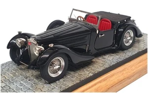 Heco Miniatures 1/43 Scale 401M - Bugatti 57S Tourer - Black - Picture 1 of 6