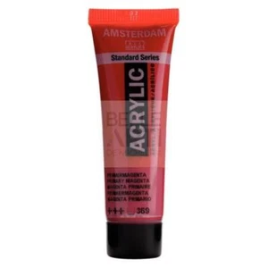COLORE ACRILICO 369 MAGENTA PRIMARIO AMSTERDAM "ACRYLIC" TUBO DA 20ML - Imagen 1 de 4