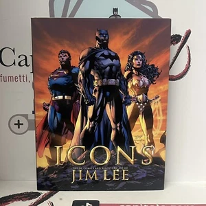 ICONS DC AND WILDSTORM ART OF JIM LEE PANINI COMICS 2011 ITALIANO NUOVO - Foto 1 di 10