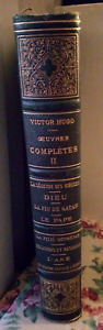 Victor Hugo 1880 Oeuvres Completes Tome 2 Poésie + gravures Paul ollendorff