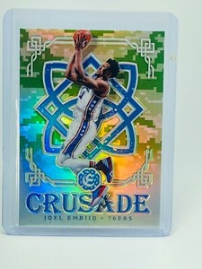 2016-17 Panini Excalibur Joel Embiid Crusade Camo SP #51