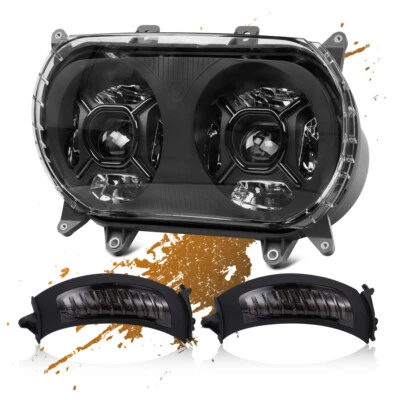 Faro LED DRL luces de señal de giro para deslizamiento de carretera CVO FLTRX FLTRXSE 2015-2024 Foto 1 de 4