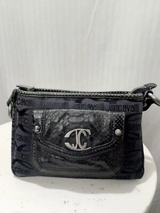 Articolo e2678 borsa donna Just Cavalli nera, base 5x24cm, altezza 16cm, lunghez - Foto 1 di 16