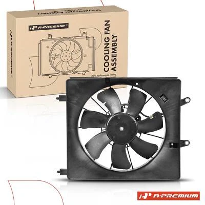 A-Premium Engine Condenser Fan Assembly Right for Acura TSX 2004 2005 2006 2007 - Image 1 of 4