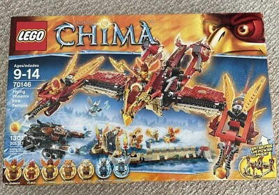 *NEW* LEGO Legends of Chima Flying Phoenix Fire Temple (70146) 1,301 Pieces - Image 1 of 4